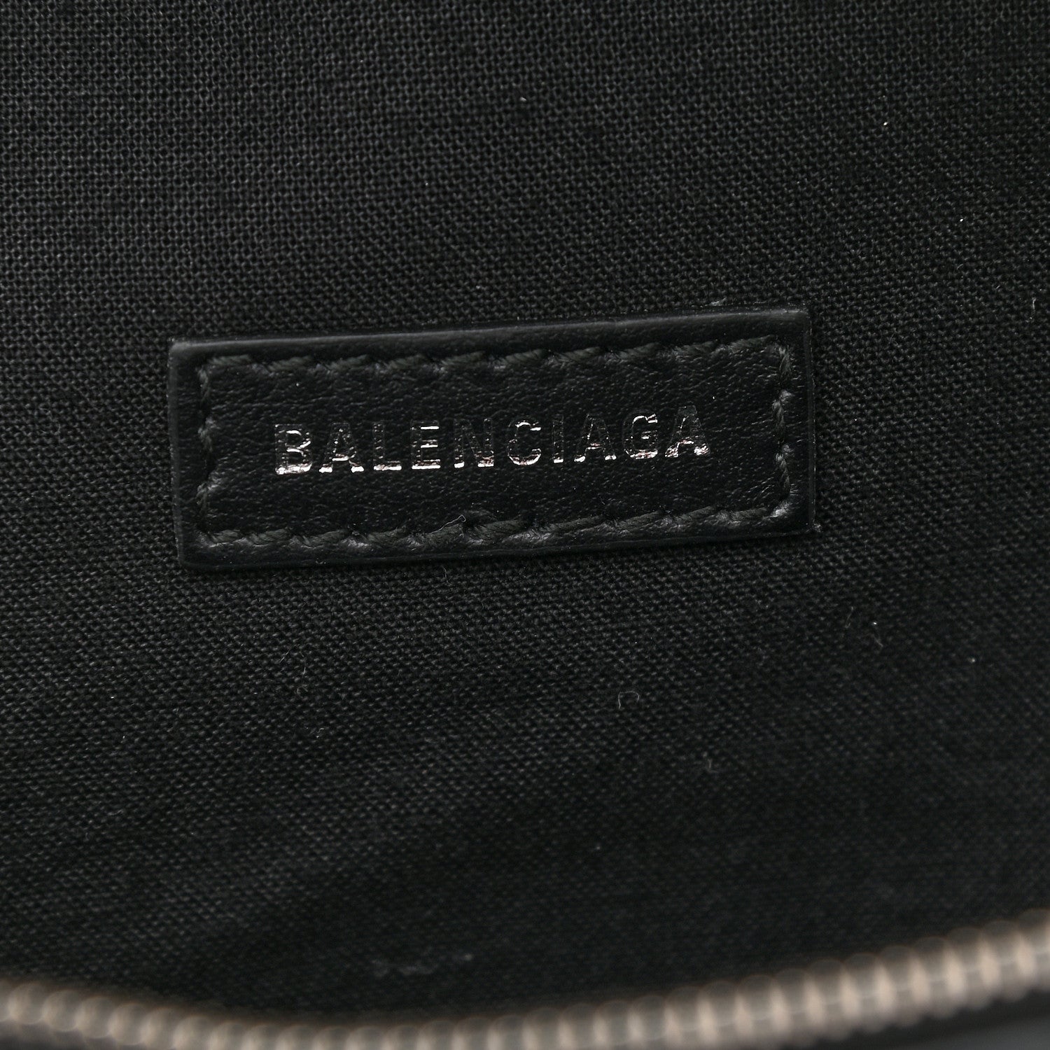 Balenciaga Supple Calfskin Signature Logo Large Everyday Beltpack Black 5 of 10