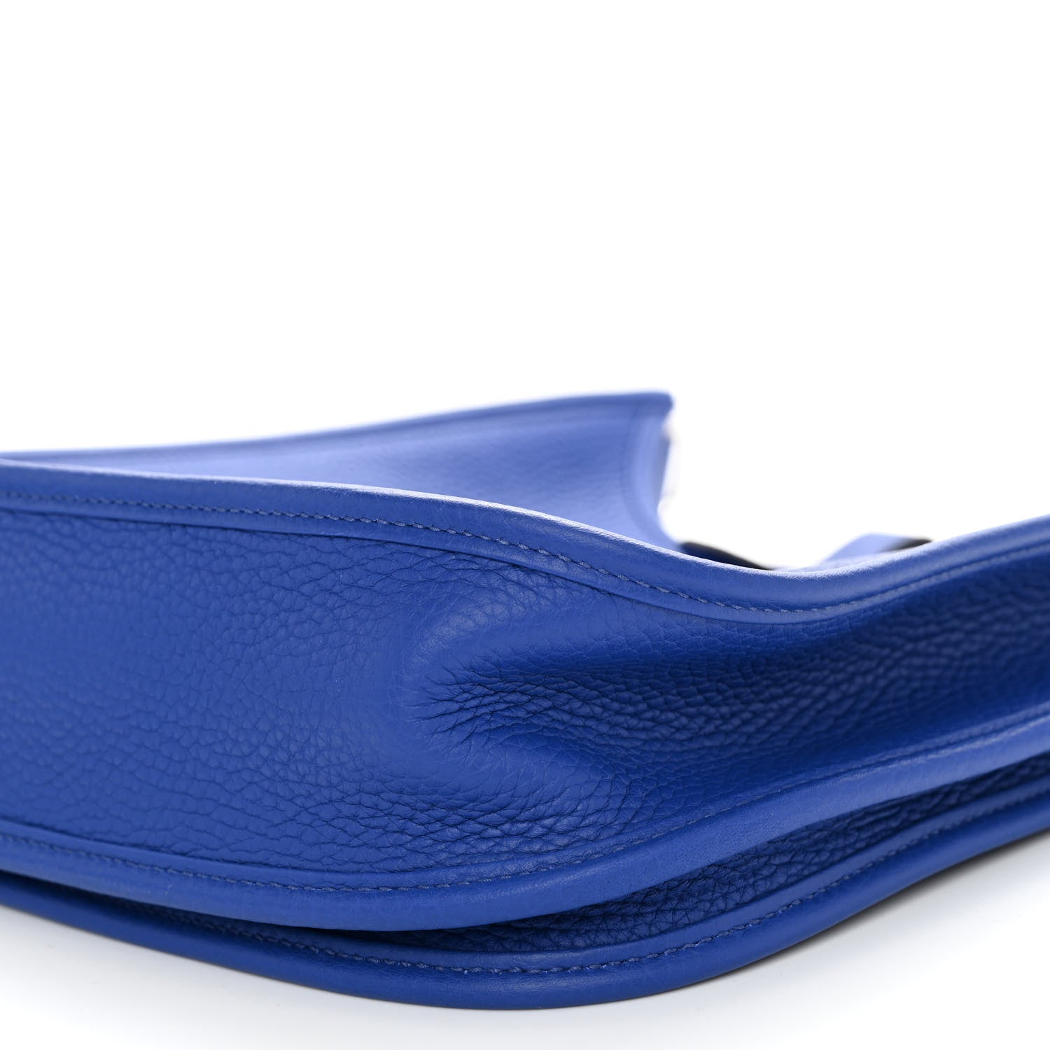 Hermes Taurillon Clemence Evelyne III PM Bleu Electrique 10 of 10