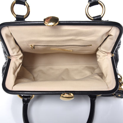 Marc Jacobs Calfskin Quilted Stam Black 6 of 9