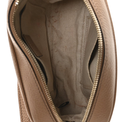 Gucci Pebbled Calfskin Small Soho Disco Bag Rose Beige 5 of 11