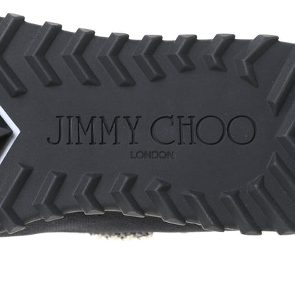 Jimmy Choo Knit Crystal Verona Sneaker 37.5 Black 9 of 11