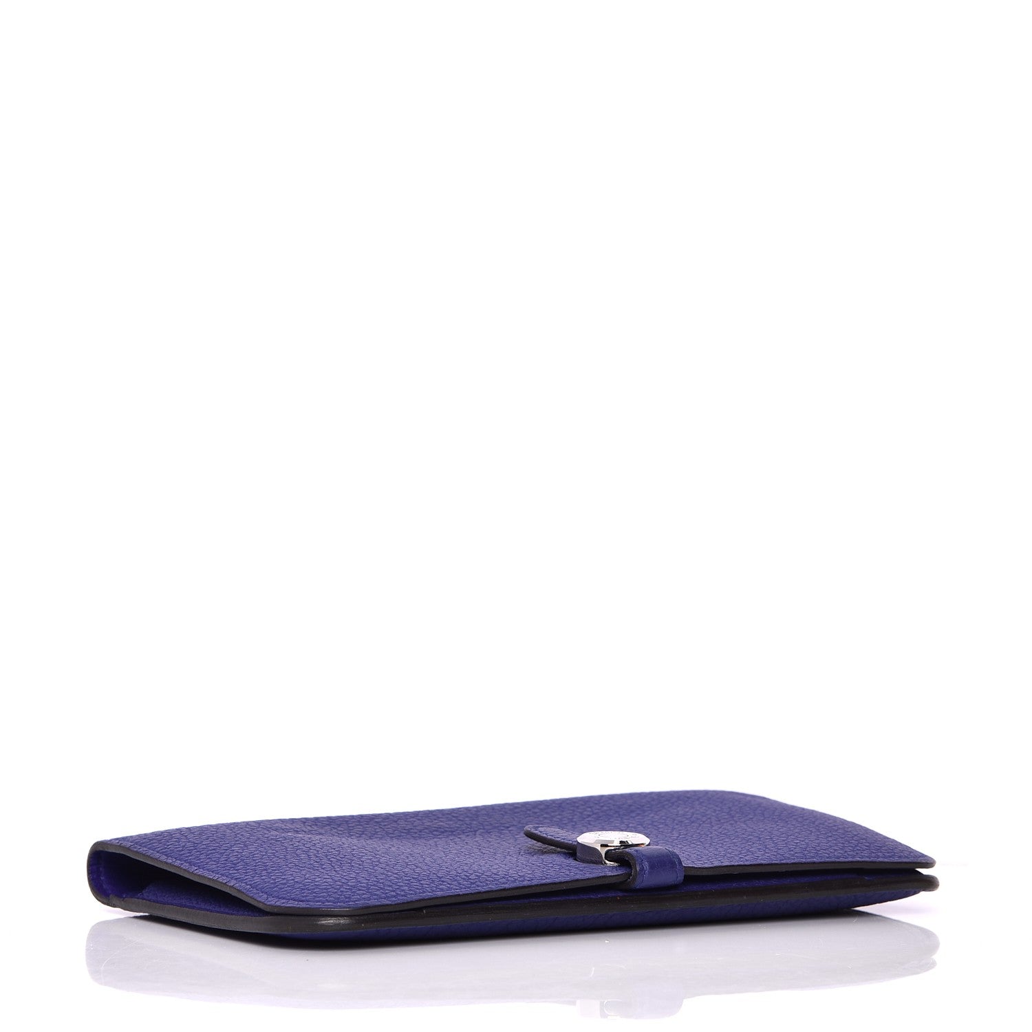 Hermes Togo Dogon Duo Wallet Bleu Electrique 4 of 13