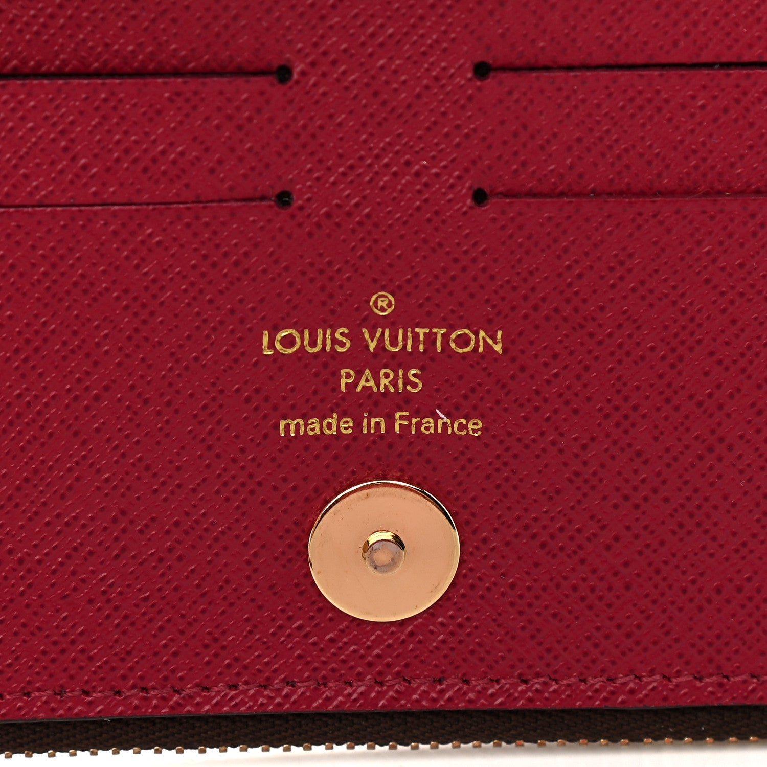 Louis Vuitton Monogram Adele Wallet Fuchsia 6 of 7