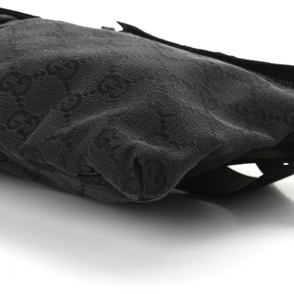 Gucci GG Monogram Double Pocket Belt Bag Black 9 of 10