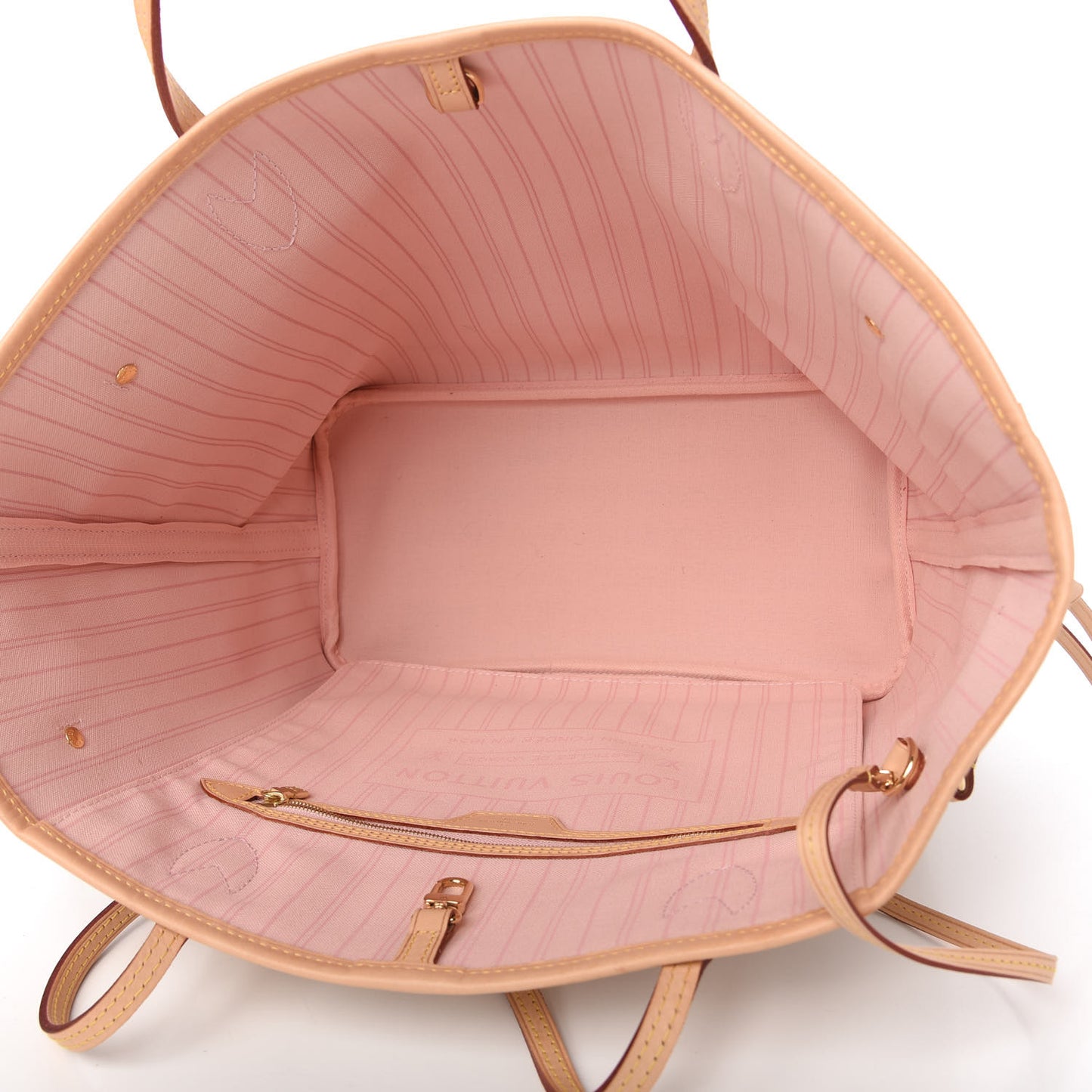 Damier Azur Neo Neverfull MM Rose Ballerine