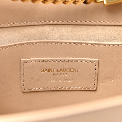Saint Laurent Smooth Calfskin Medium Classic Monogram Kate Tassel Satchel Nude Powder 6 of 16