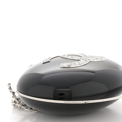 Chanel Resin Crystal CC Evening On The Moon Minaudiere Black 9 of 12