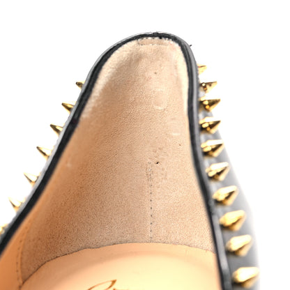 Christian Louboutin Patent Anjalina 100 Pumps 39 Black 8 of 9