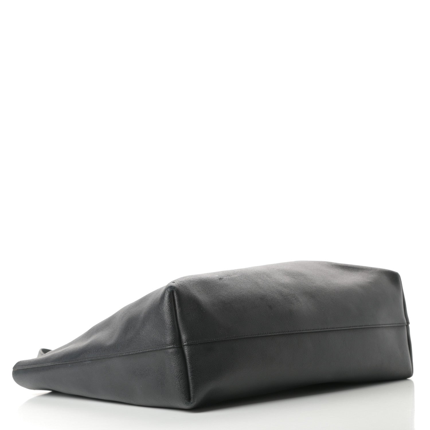 Saint Laurent Calfskin Large Shopping Tote Black 5 of 19