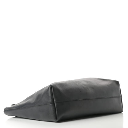 Saint Laurent Calfskin Large Shopping Tote Black 5 of 19