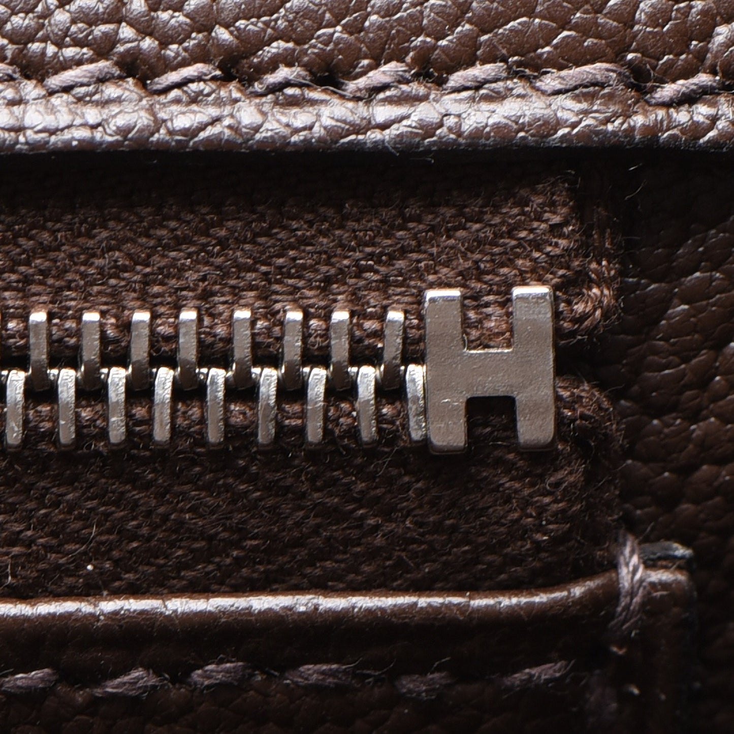 Taurillon Clemence Birkin 35 Cacao