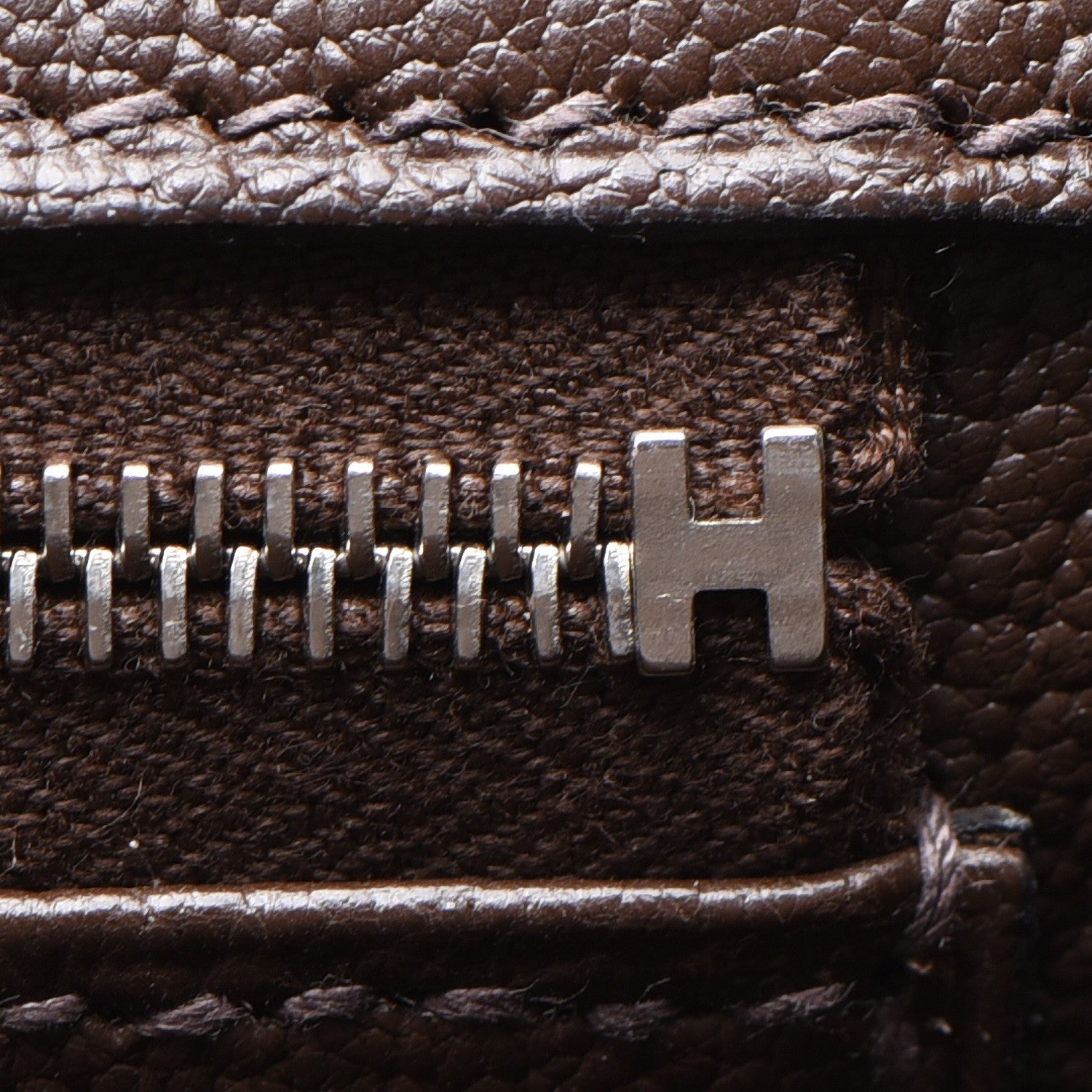 Hermes Taurillon Clemence Birkin 35 Cacao 28 of 32