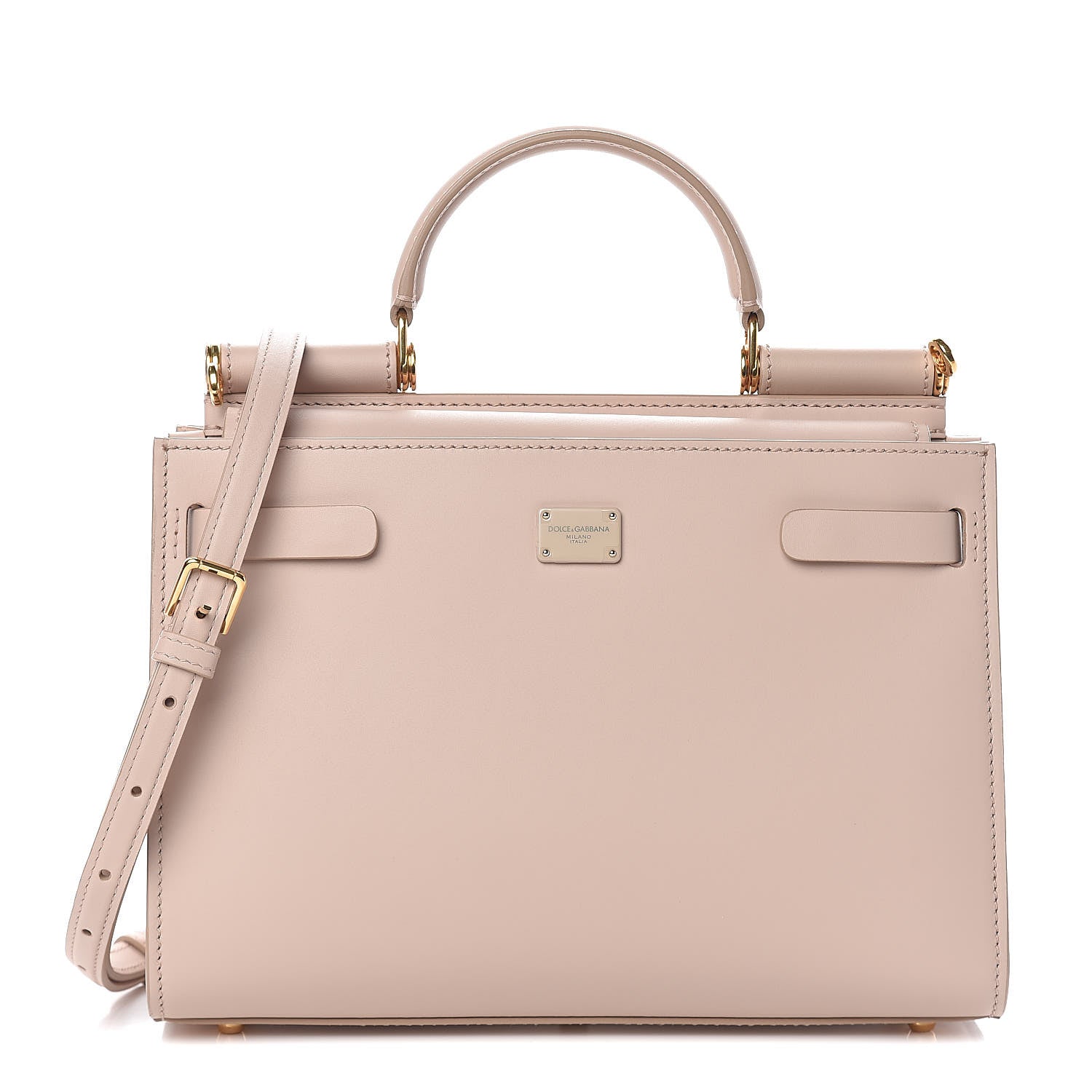 Dolce & Gabbana Calfskin Small Sicily 62 Powdery Pink 1 of 13