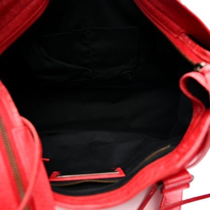 Balenciaga Agneau Classic Hardware City Rouge Cardinal 6 of 13