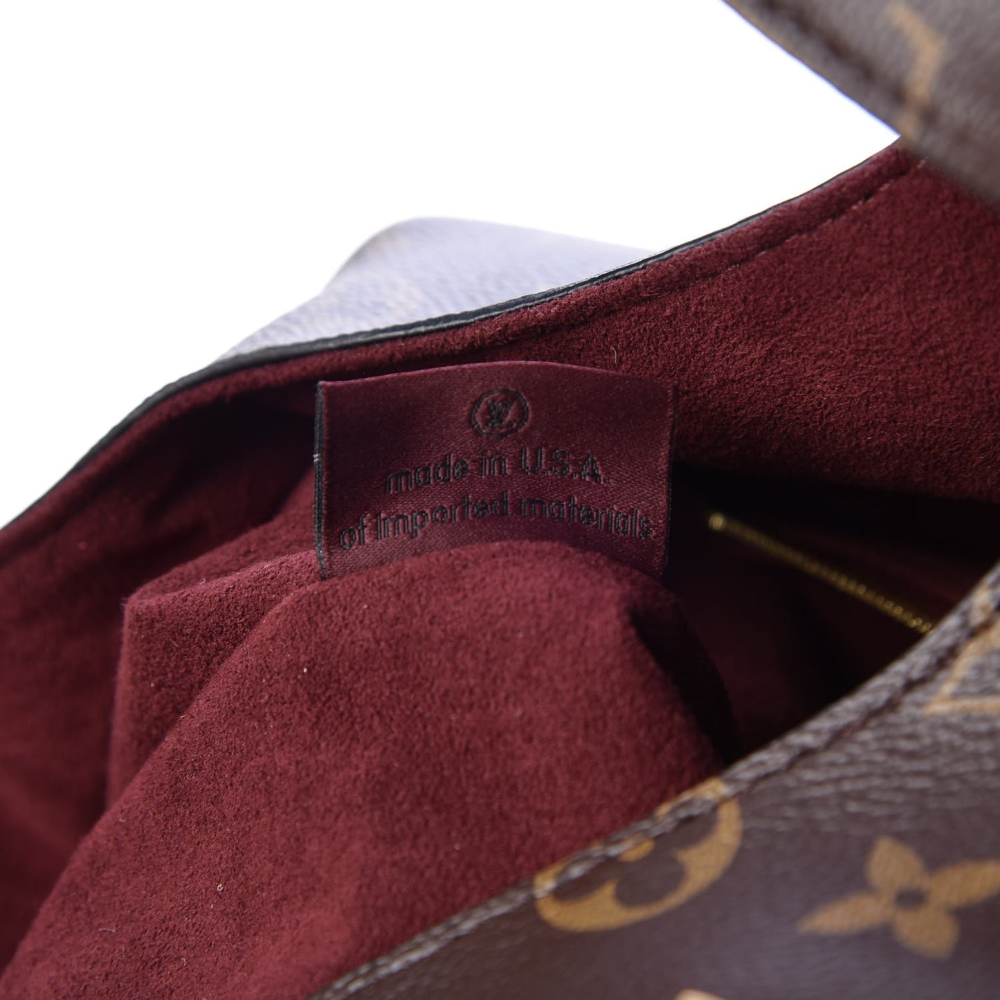 Monogram Flower Hobo Bordeaux