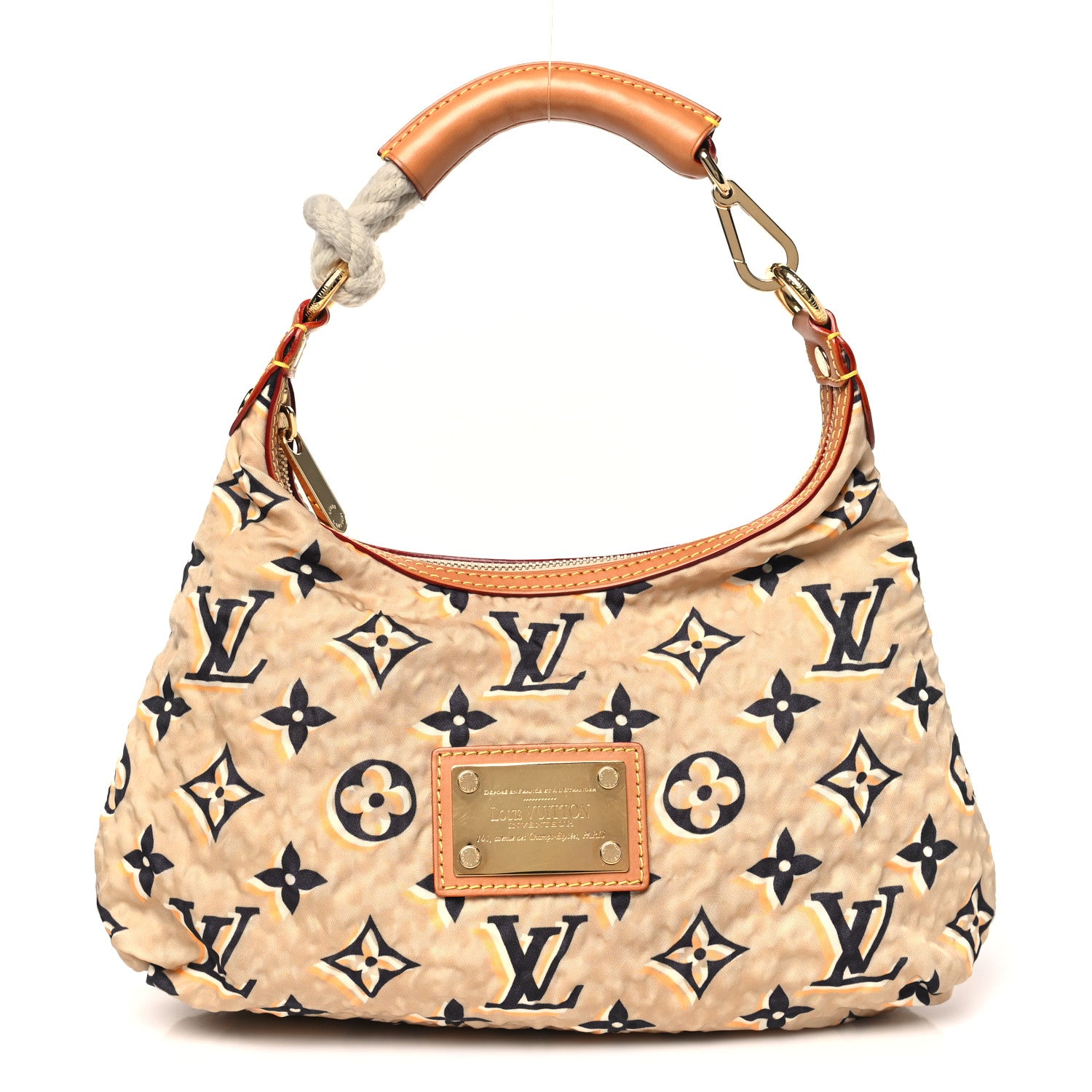Louis Vuitton Nylon Monogram Cruise Bulles PM Beige 1 of 9