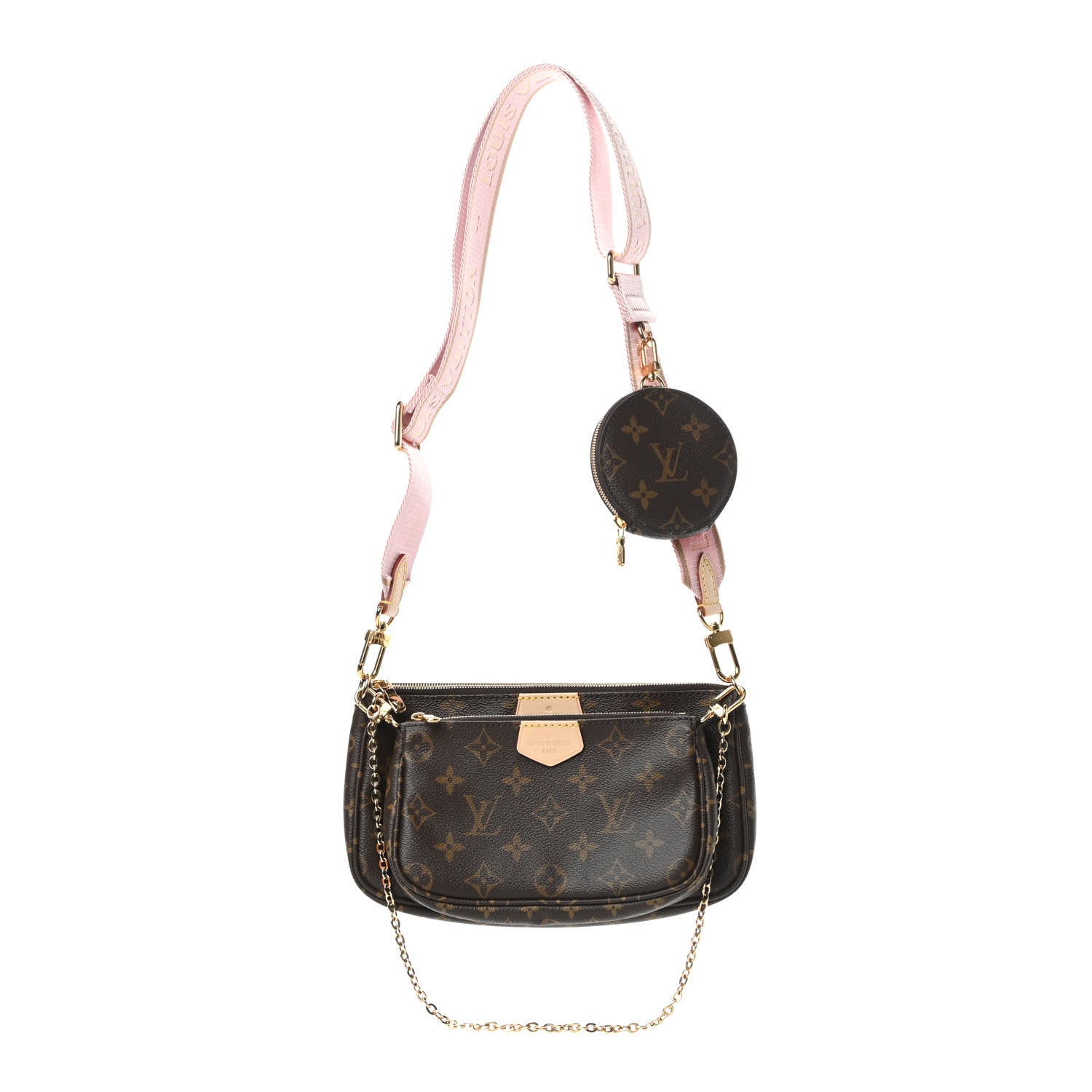 Louis Vuitton Monogram Multi Pochette Accessories Rose Clair 1 of 15