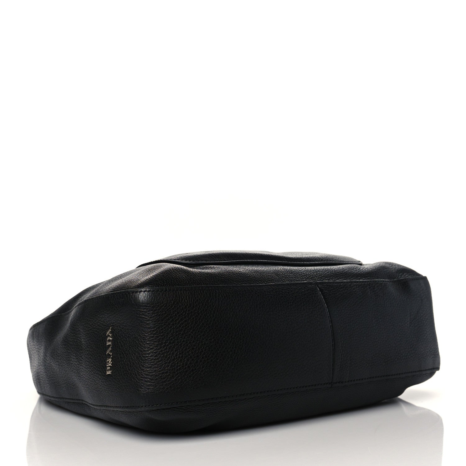 Prada Vitello Daino Medium Pocket Hobo Bag Black 7 of 21