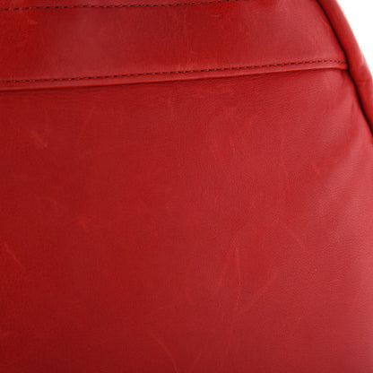 MCM Lambskin Tumbler Backpack Red 15 of 16