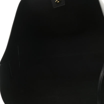 Saint Laurent Calfskin Large Shopping Tote Black 5 of 9