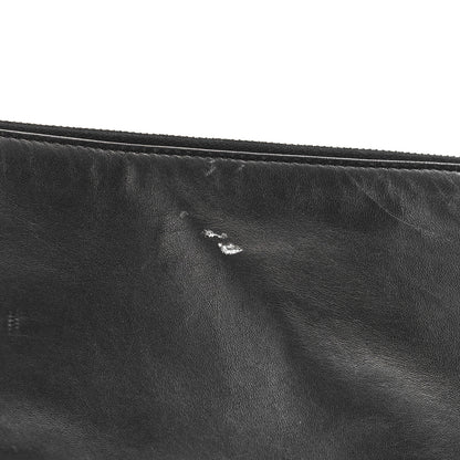 Chanel Lambskin Patent Quilted Large Cosmetic Case Black 12 of 12