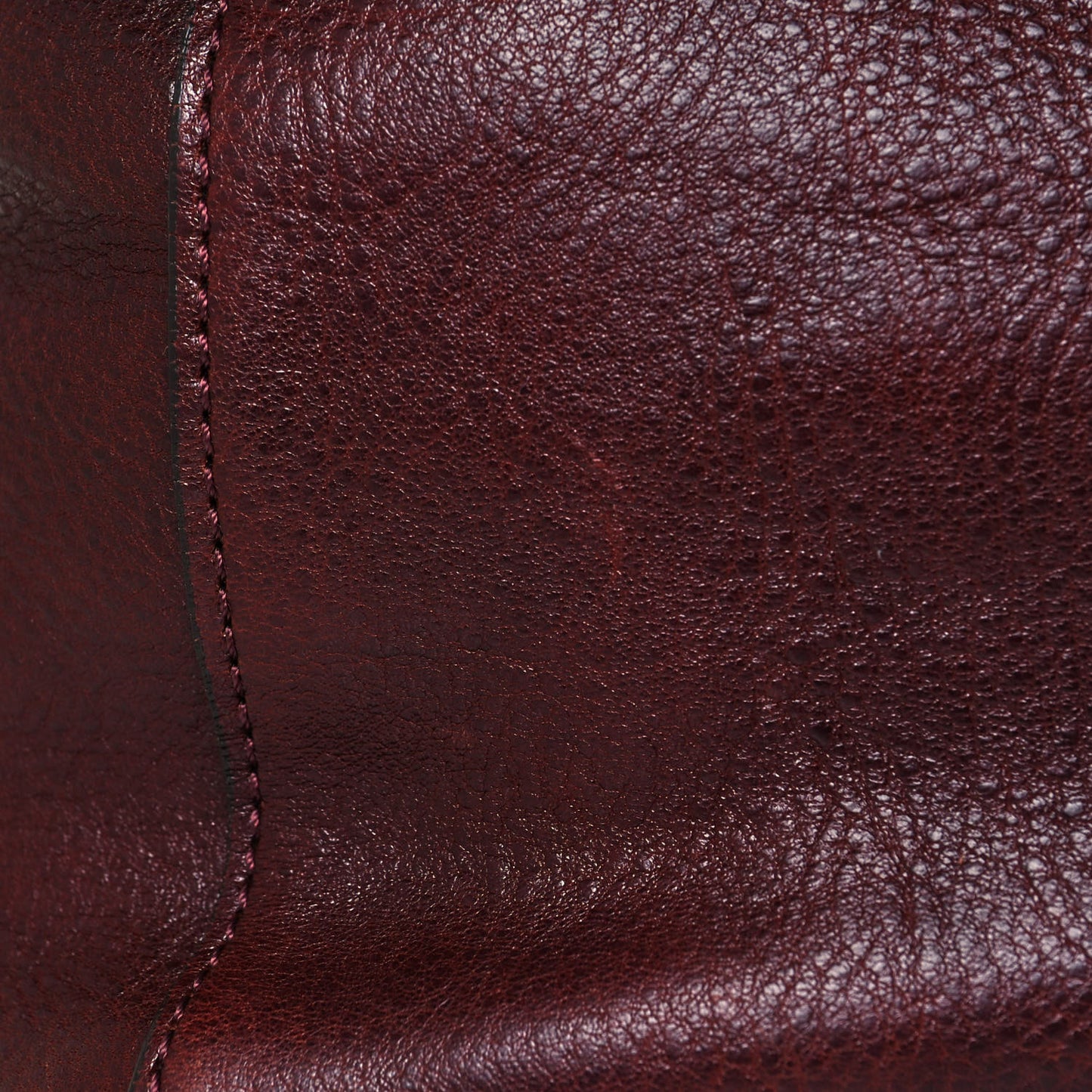 Natural Leather Cara Delevigne Convertible Satchel Oxblood
