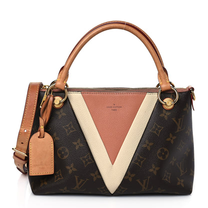 Louis Vuitton Monogram V Tote BB Cream Peach 1 of 11