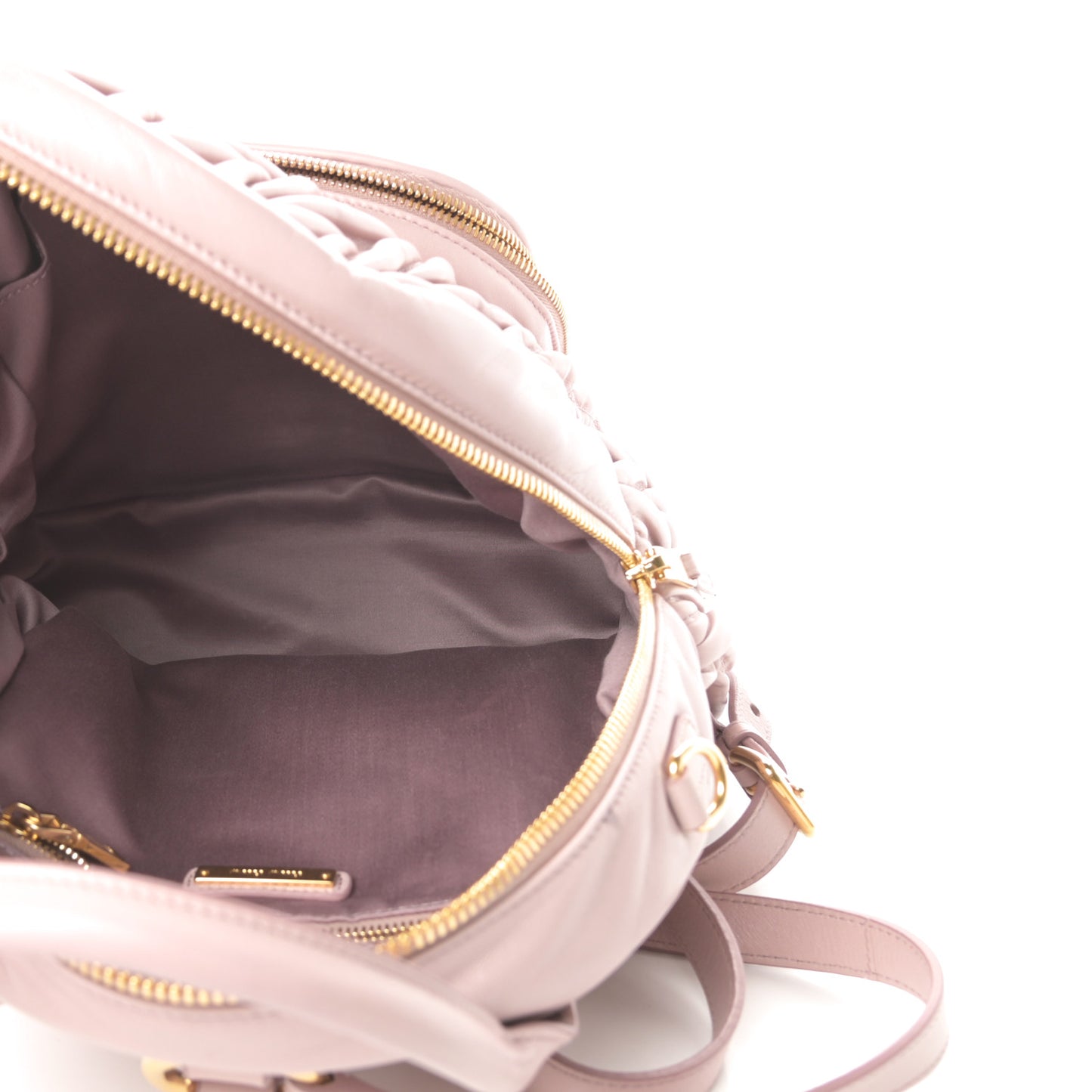 Nappa Matelasse Backpack Mughetto
