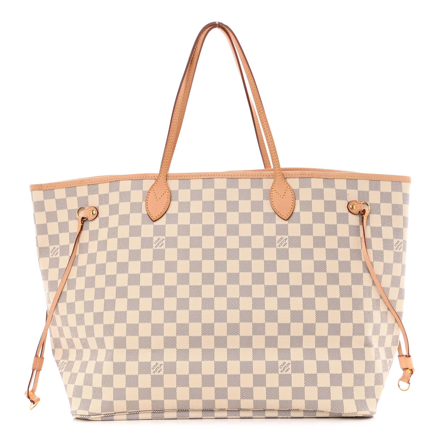 Louis Vuitton Damier Azur Neo Neverfull GM Rose Ballerine 3 of 11