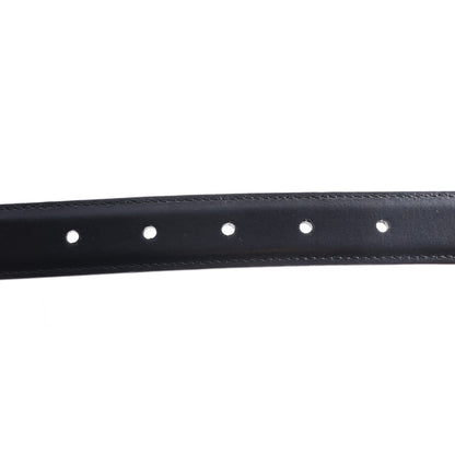 Celine Box Calfskin Medium 25mm Triomphe Belt 90 36 Black 4 of 6