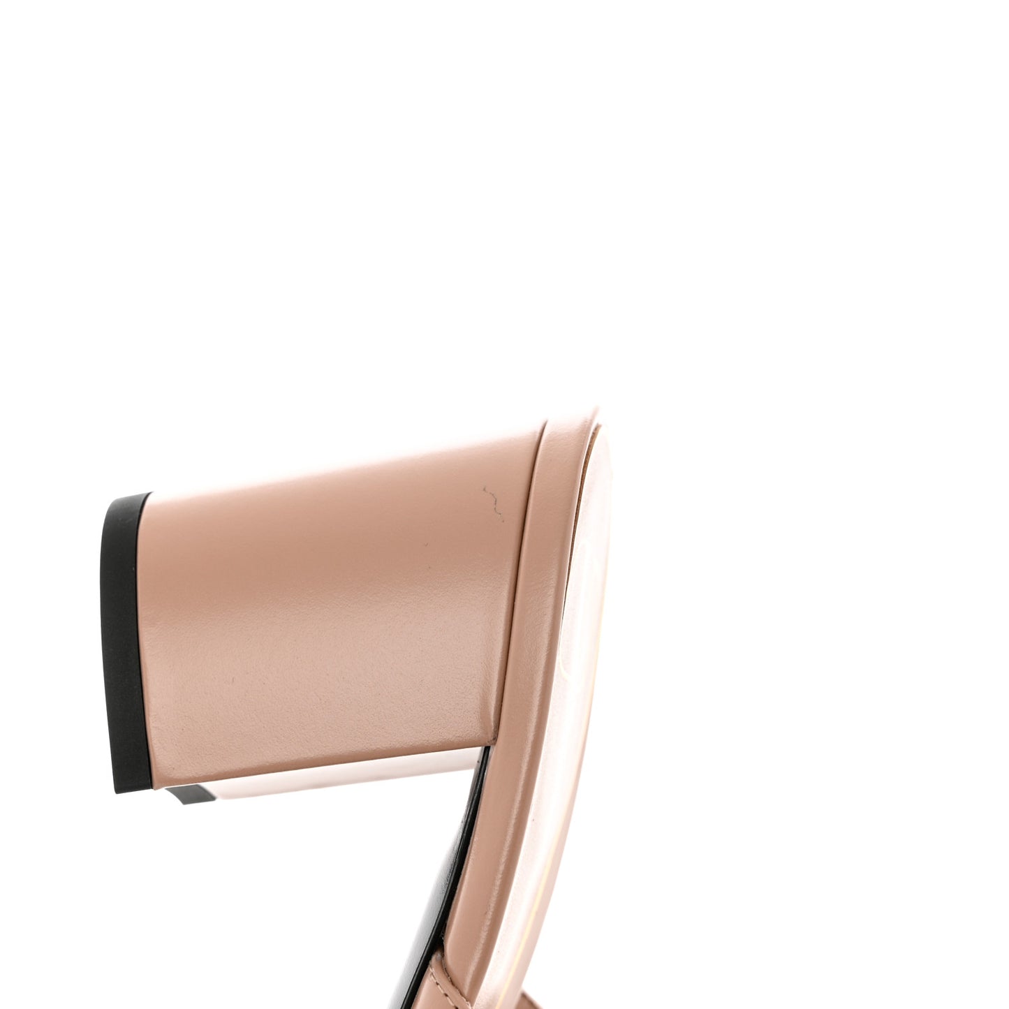Calfskin Roman Stud 60mm Slide Sandals 38 Rose Cannelle