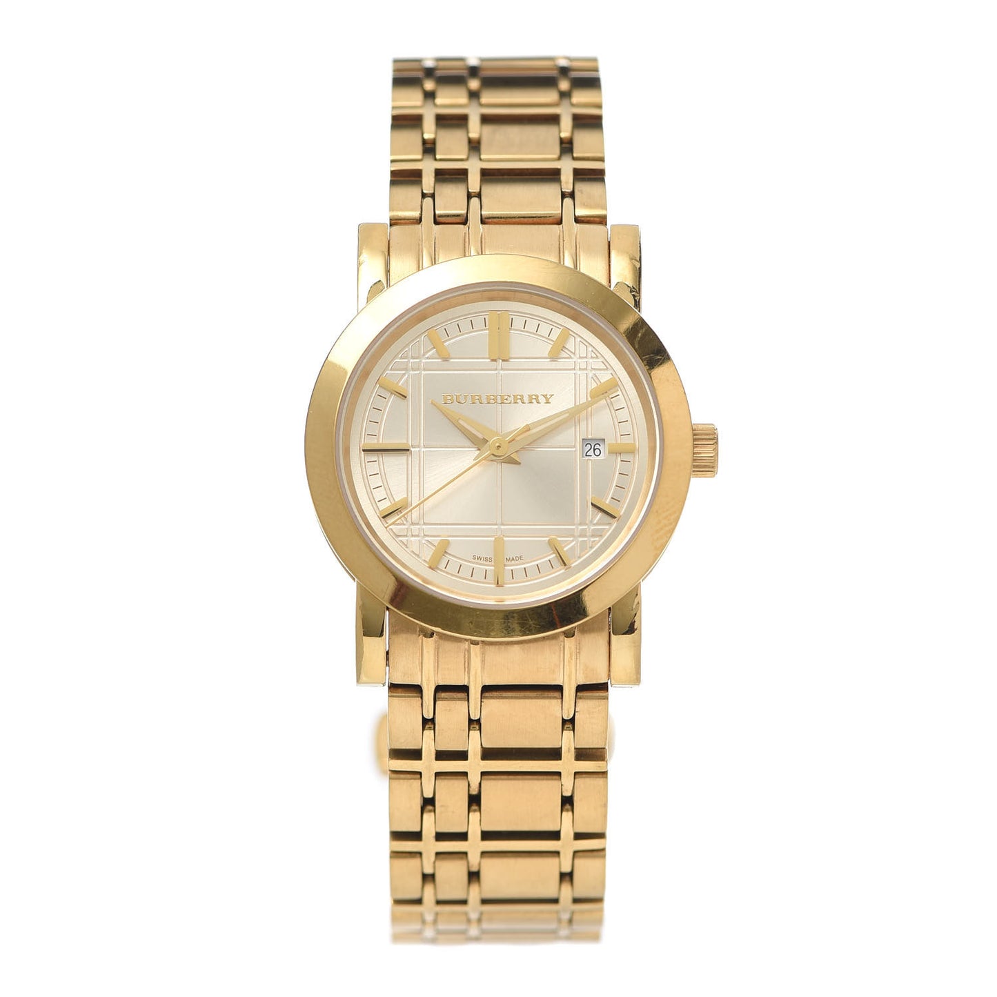 Stainless Steel 28mm Quartz Watch Gold BU1394