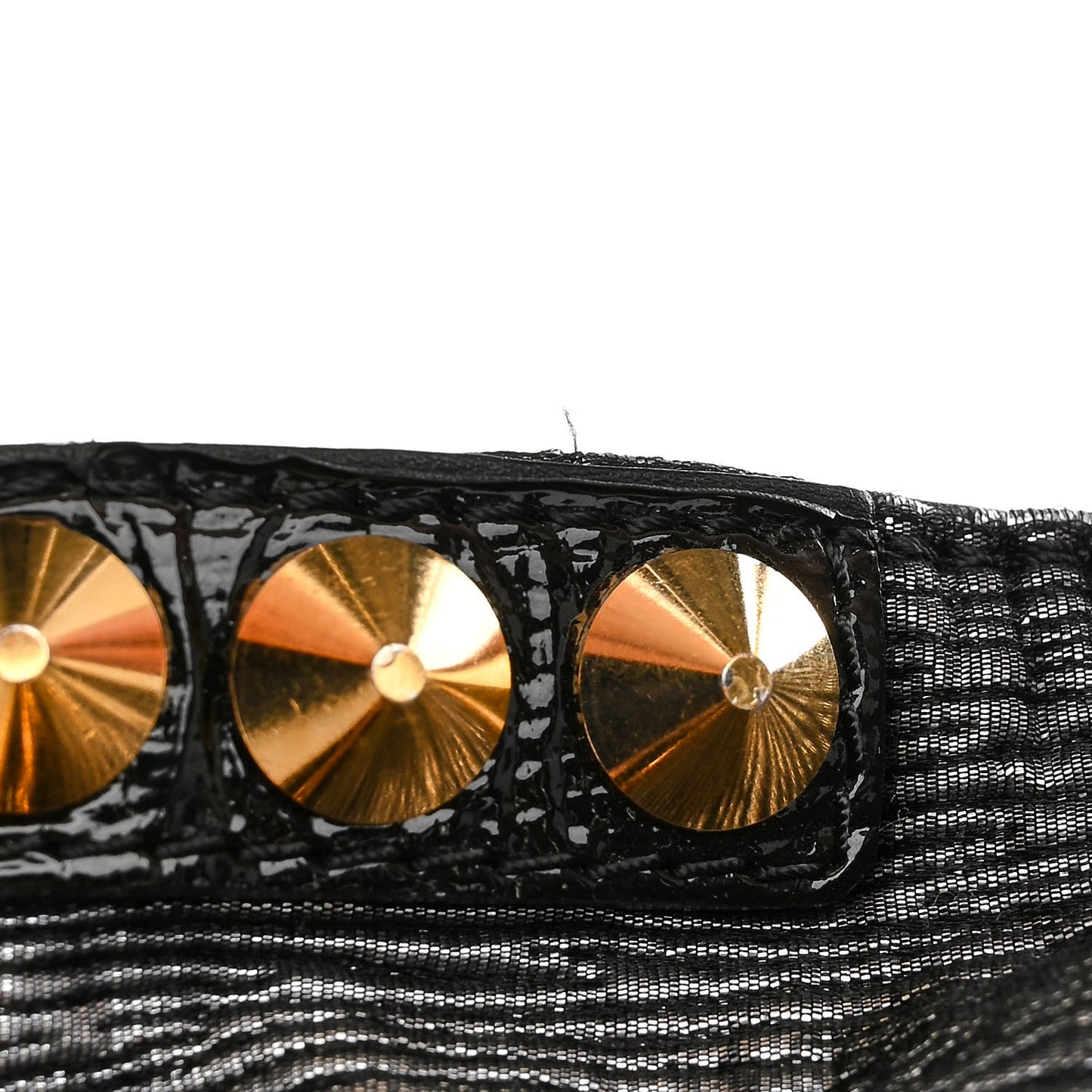 Metallic Jacquard Double Jeu Tote Silver