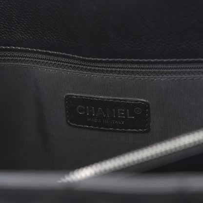 Chanel Caviar Quilted Grand Shopping Tote GST Black 6 of 10