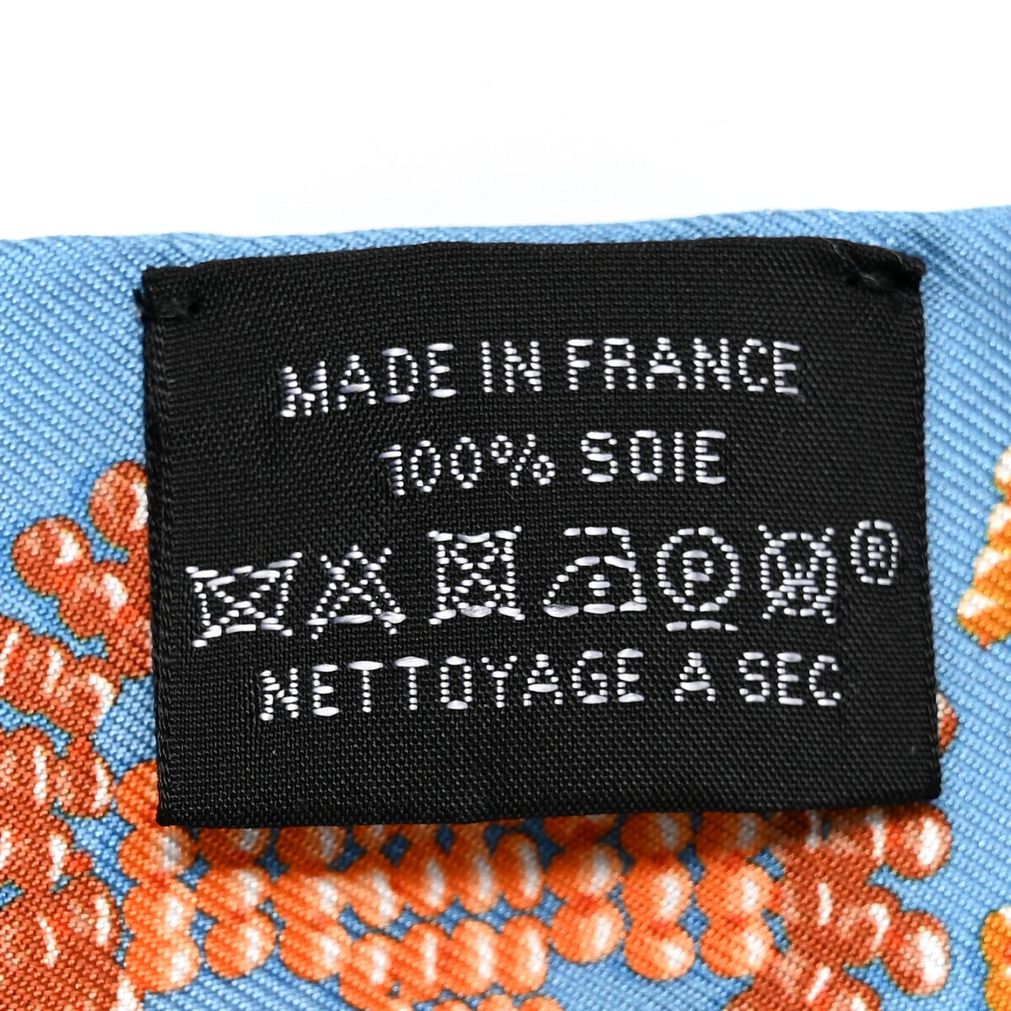 Silk Kelly En Perles Twilly Bleu Azur Orange