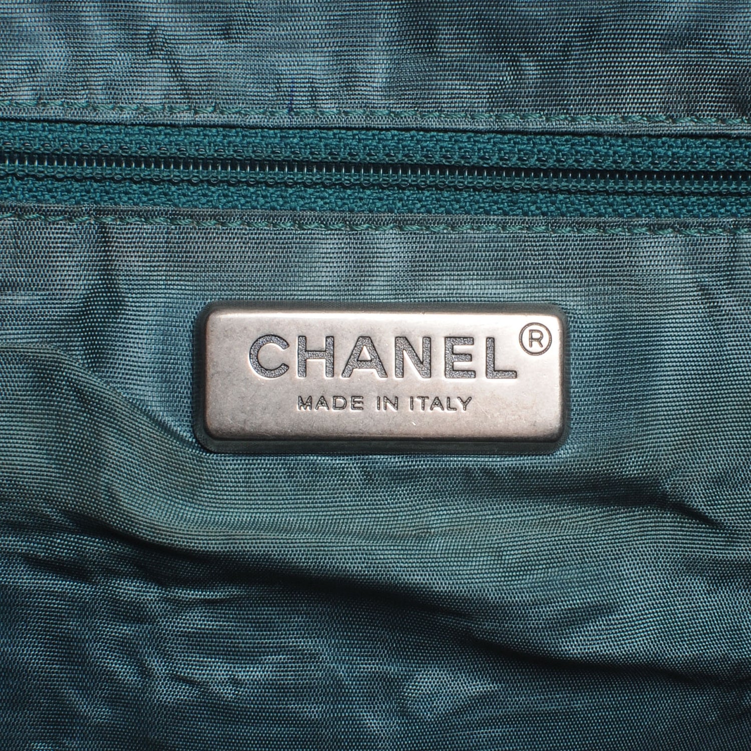 Chanel Distressed Lambskin Paris New York PNY Medium Travel Bag w Cover 7 of 8