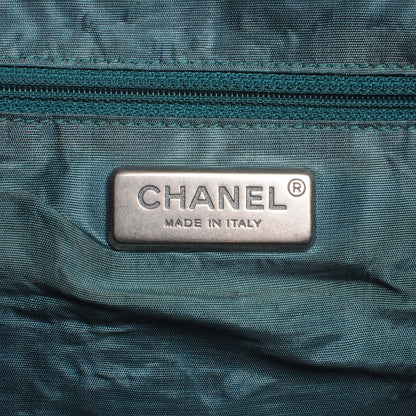 Chanel Distressed Lambskin Paris New York PNY Medium Travel Bag w Cover 7 of 8