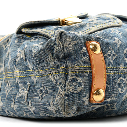 Louis Vuitton Denim Baggy GM Blue 8 of 10