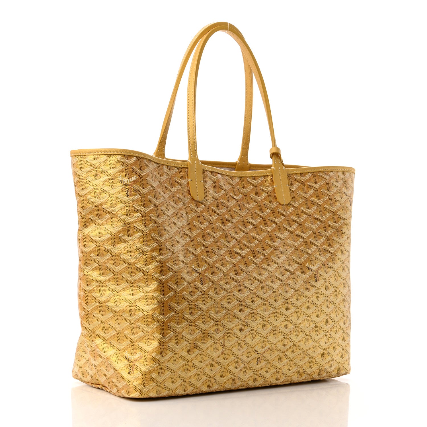 Goyard Goyardine Precious Metals Saint Louis PM Gold 4 of 13