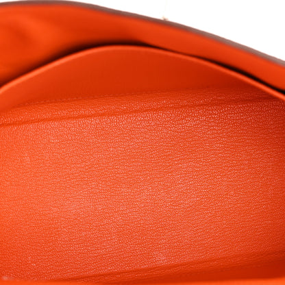Hermes Togo Kelly Retourne 25 Orange Minium 5 of 14