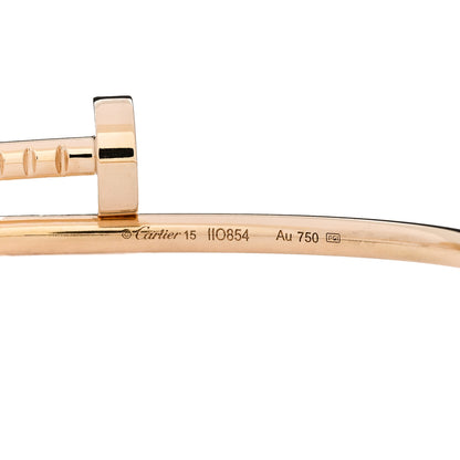 Cartier 18K Yellow Gold Small Juste Un Clou Bracelet 15 3 of 4