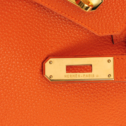Hermes Togo Birkin 30 Orange 12 of 25