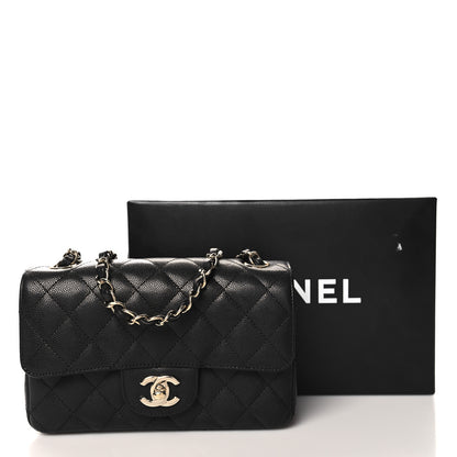 Chanel Caviar Quilted Mini Rectangular Flap Black 11 of 11