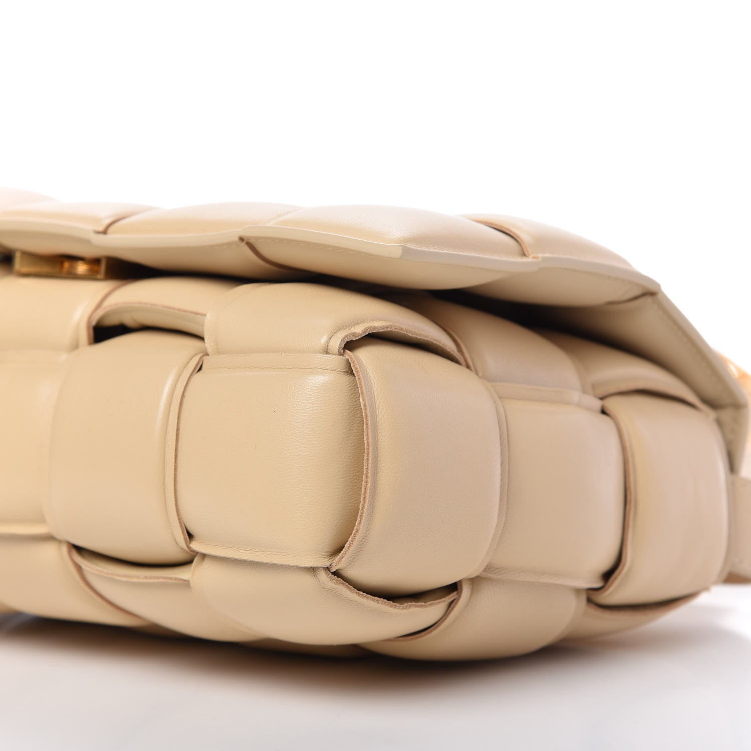 Bottega Veneta Nappa Maxi Intreccio Padded Cassette Crossbody Bag Porridge 7 of 10