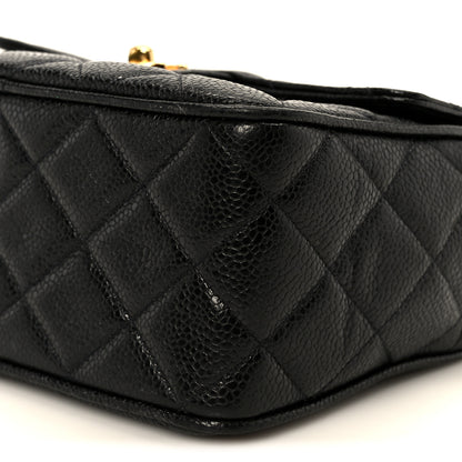 Chanel Caviar Quilted Camera Case Black 11 of 11