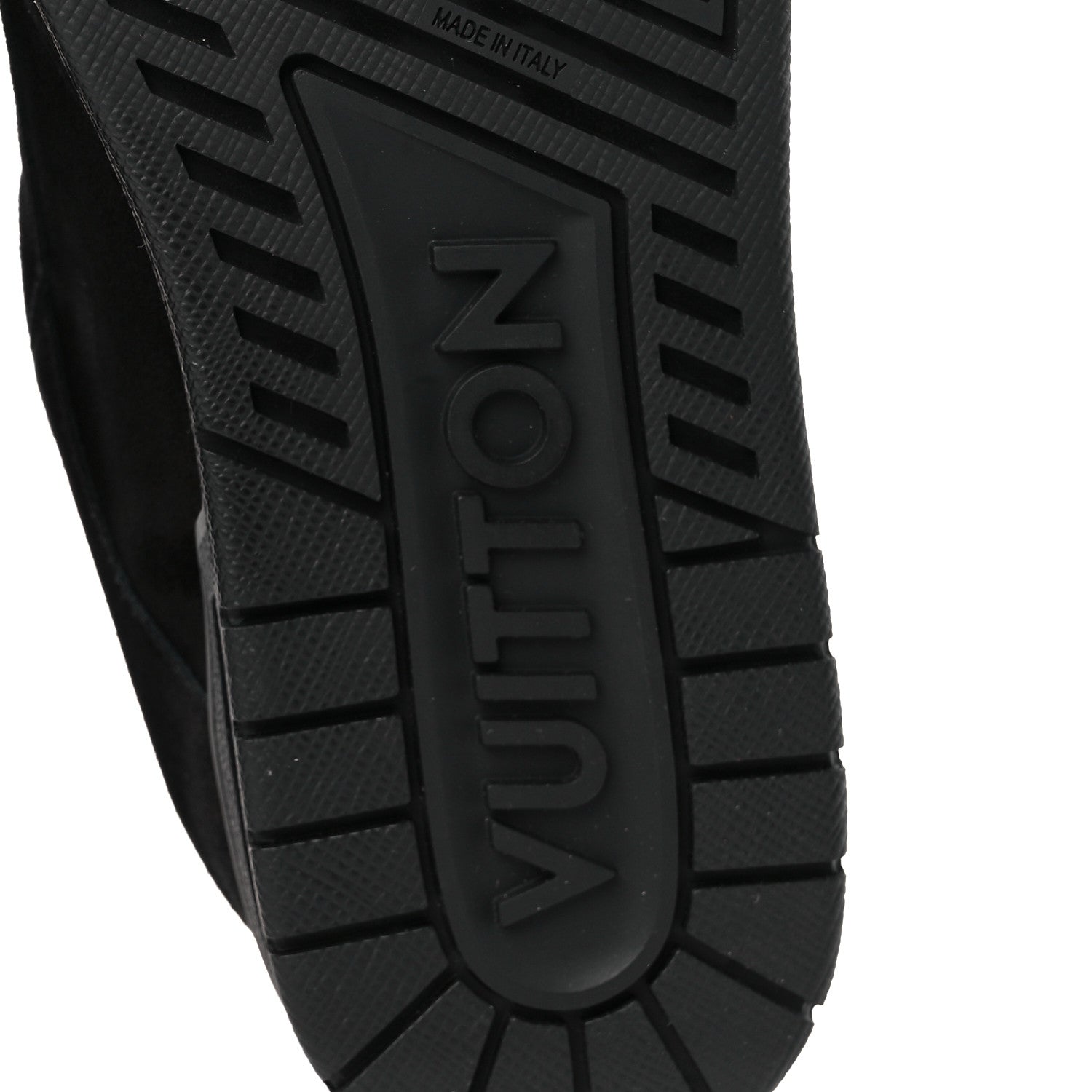 Louis Vuitton Suede Mens LV Trainer Sneakers 9 Black 6 of 10