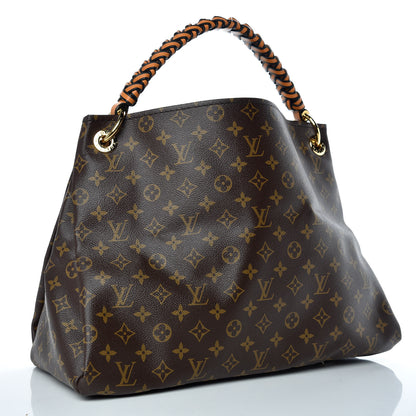 Louis Vuitton Monogram Braided Artsy MM Safran Imperial 3 of 9