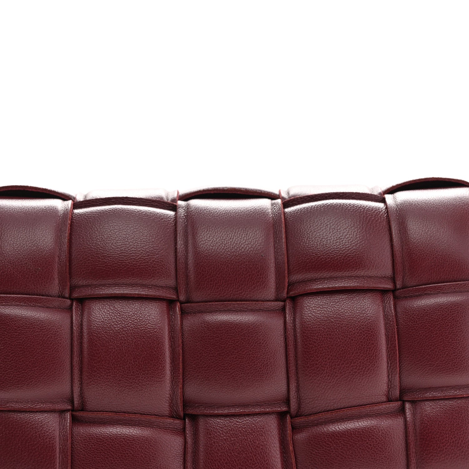 Bottega Veneta Nappa Maxi Intreccio Small Padded Cassette Crossbody Bag Barolo 8 of 10