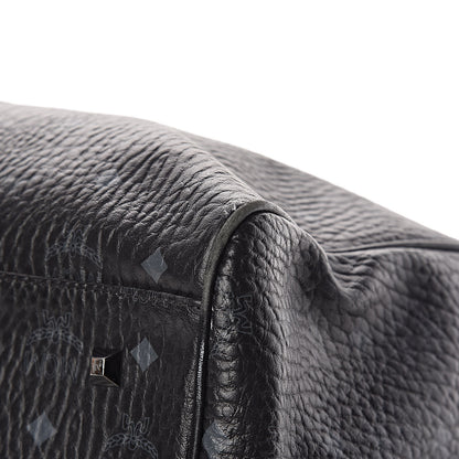 MCM Visetos XLarge Traveler Weekender Bag Black 20 of 22