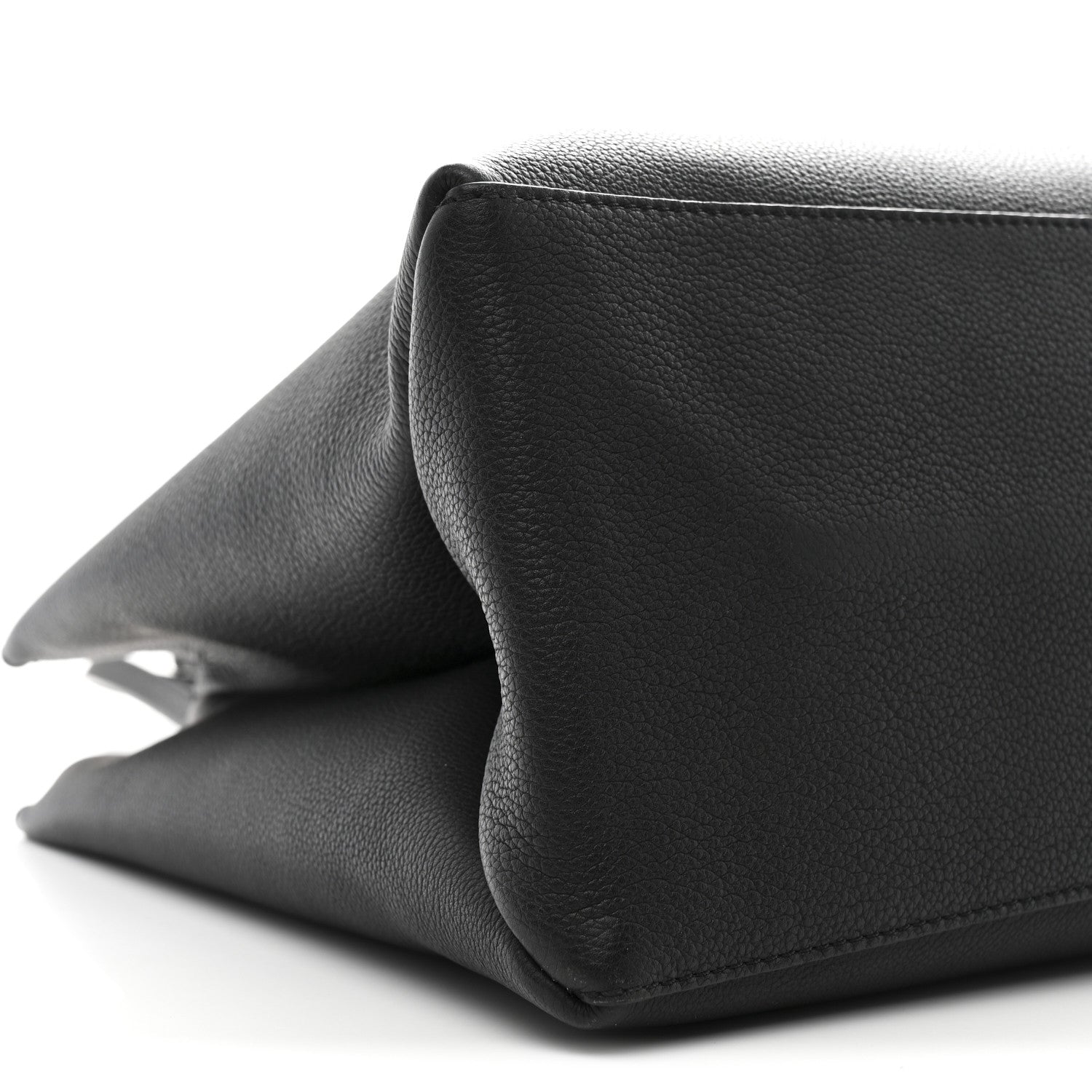 Louis Vuitton Grained Calfskin Lockme Shopper Black 9 of 10